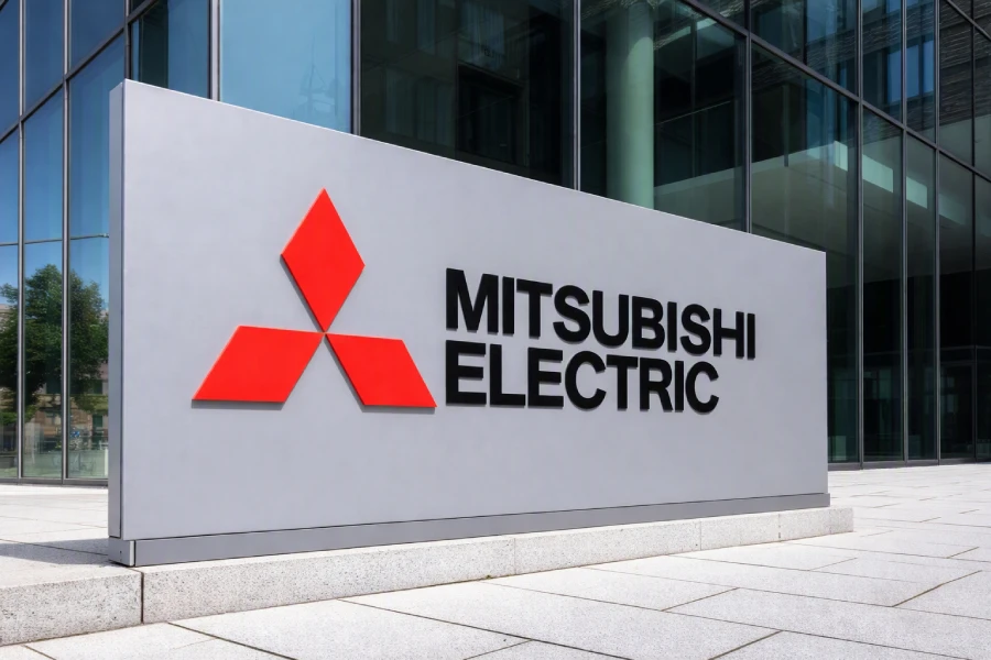 Mitsubishi Electric вывеска