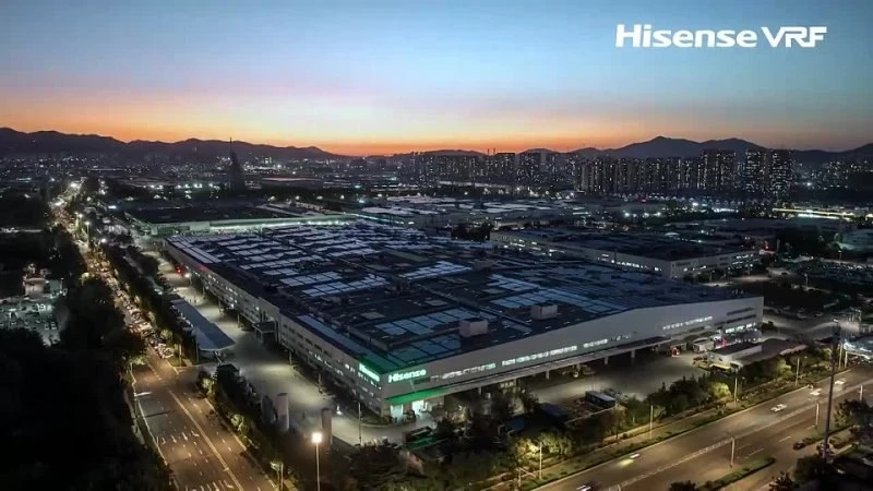 Hisense – первый в мире завод-маяк по производству VRF-систем