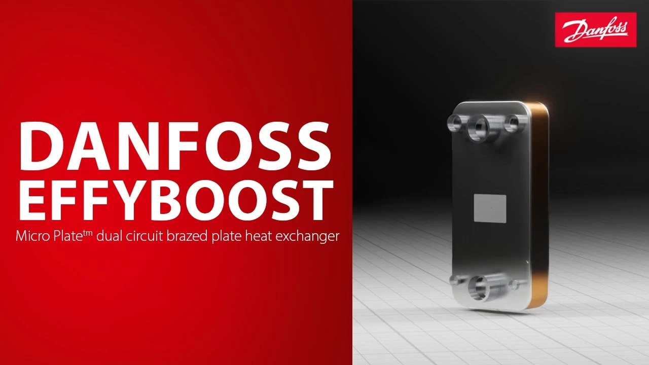 Двухконтурный паяный пластинчатый теплообменник Danfoss EffyBoost Двухконтурный паяный пластинчатый теплообменник Danfoss EffyBoost