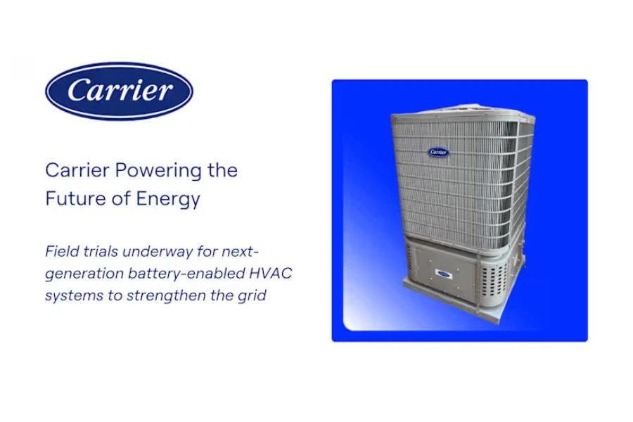 Carier испытывает HVAC-системы с домашними накопителями Carier испытывает HVAC-системы с домашними накопителями