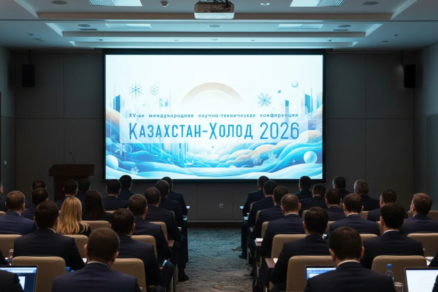 XV Международная научно-техническая конференция «Казахстан – Холод 2026» пройдет в Алматы 29 апреля