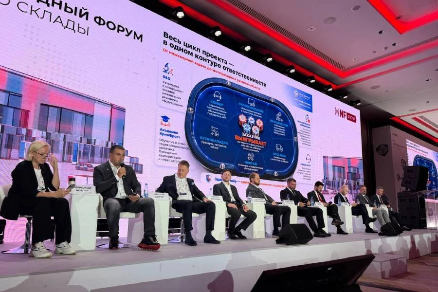 ГК «КриоФрост» выступила экспертом холодильной отрасли на XXII Складском форуме NF GROUP