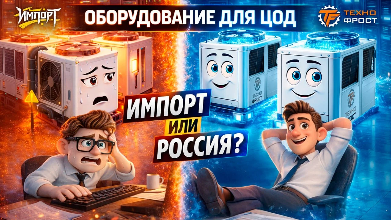 ОБОРУДОВАНИЕ ДЛЯ ЦОД: ИМПОРТ ИЛИ РОССИЯ?