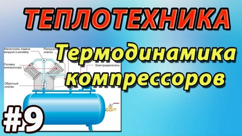Термодинамические основы компрессоров. Видеолекция