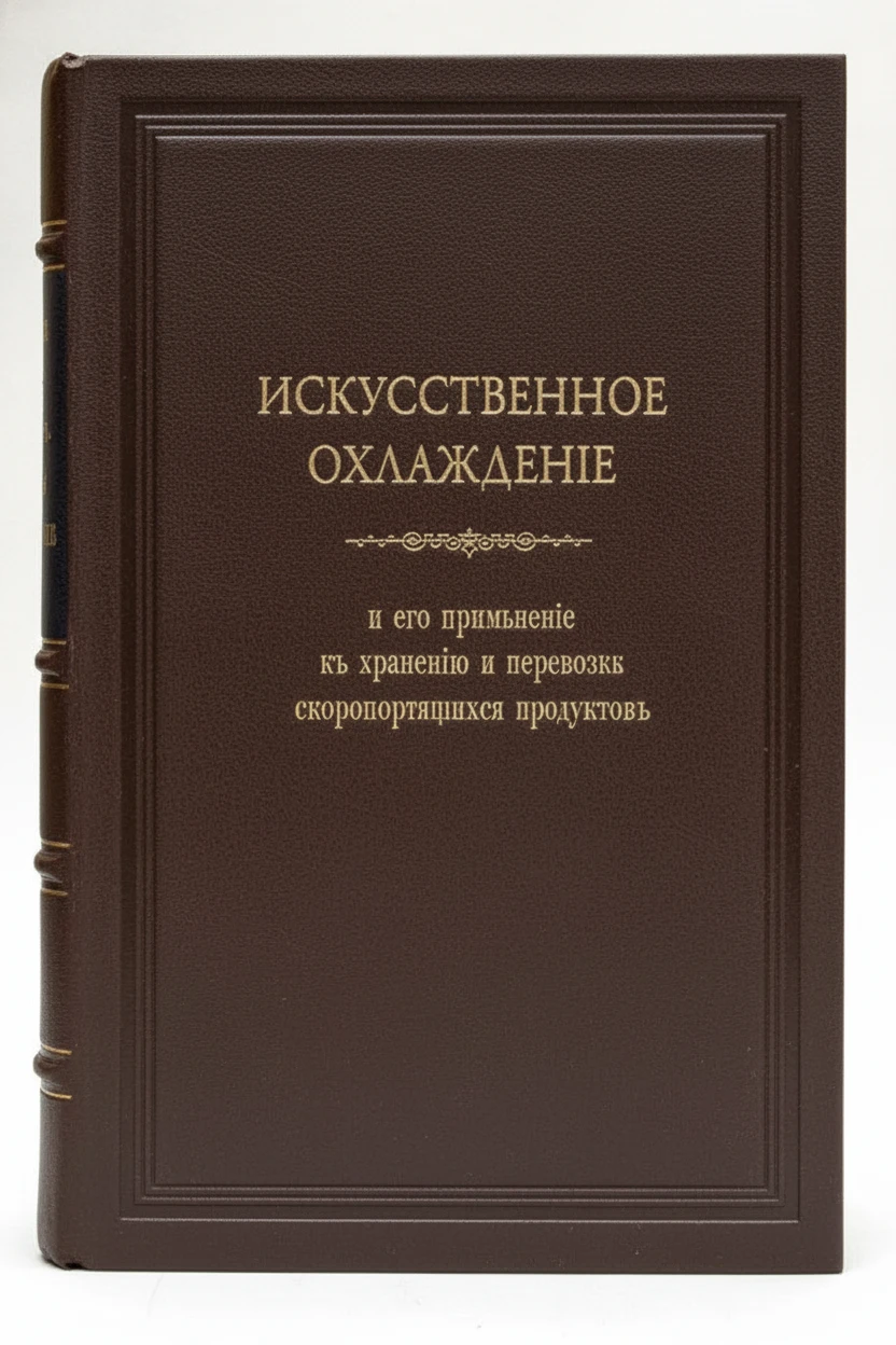 Искусственное охлаждение и его применение к хранению и перевозке скоропортящихся продуктов. Автор: Бородин Н. А.