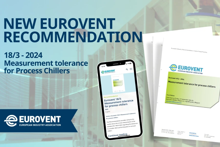 Eurovent опубликовал новые рекомендации по технологическим чиллерам Eurovent опубликовал новые рекомендации по технологическим чиллерам