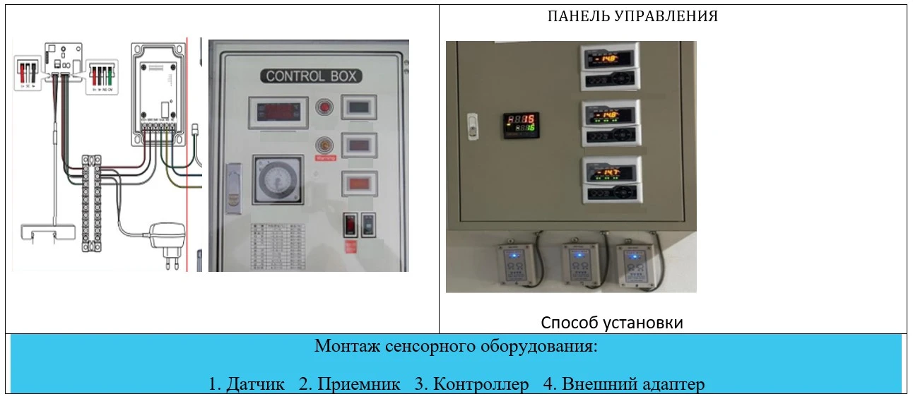 Устройство системы экономии электроэнергии в морозильных складах и холодильных камерах