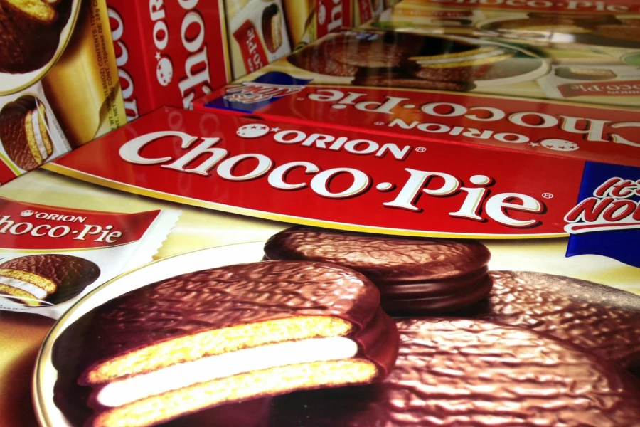 Choco Pie много Choco Pie много