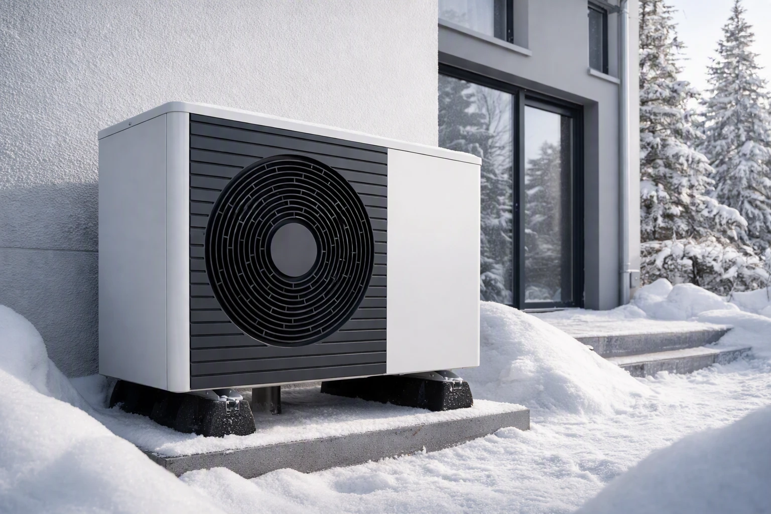 Тепловой насос для работы при –30 °C