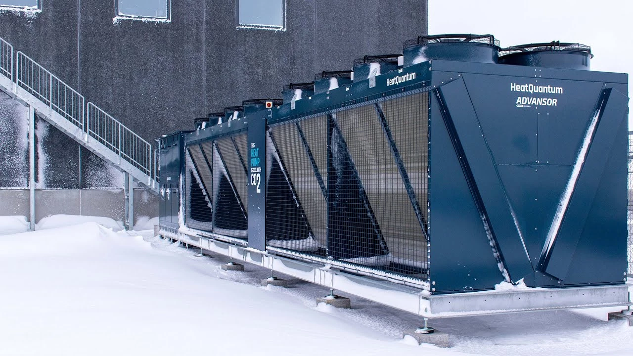 Advansor представляет промышленный тепловой насос на CO2