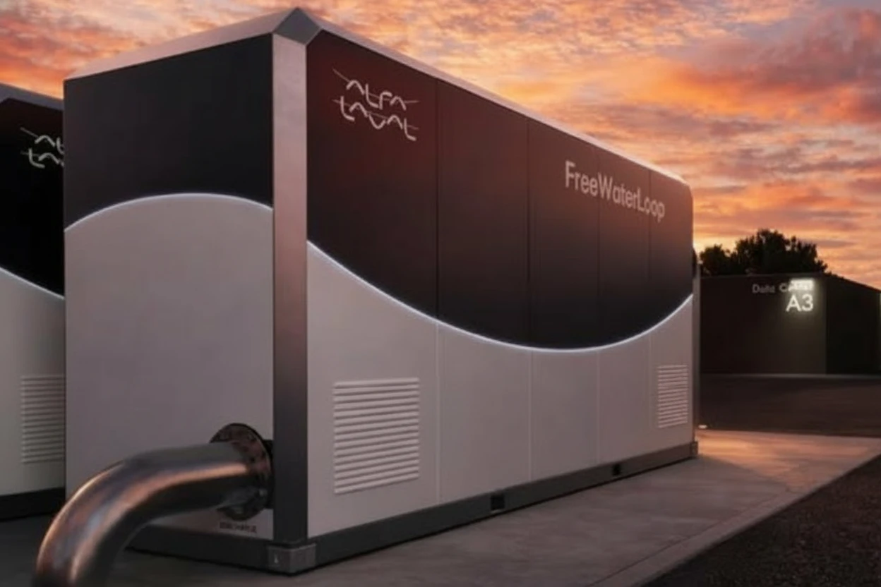 Alfa Laval представила FreeWaterLoop — интегрированную систему жидкостного охлаждения для дата-центров Alfa Laval представила FreeWaterLoop — интегрированную систему жидкостного охлаждения для дата-центров