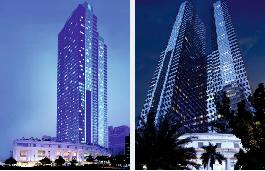 Здание элитного отеля Ritz-Carlton в Джакарте, Индонезия