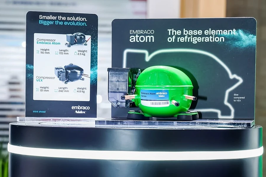 Nidec представил Embraco Atom – самый компактный компрессор весом всего 2,5 кг