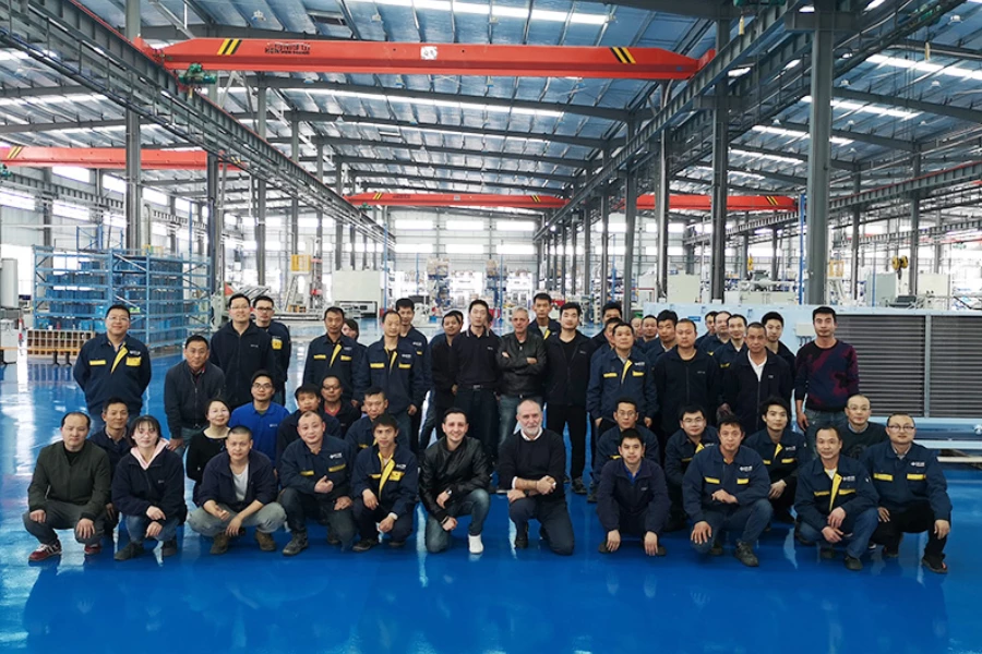 Завод Lu-Ve в китайском Тяньмэне