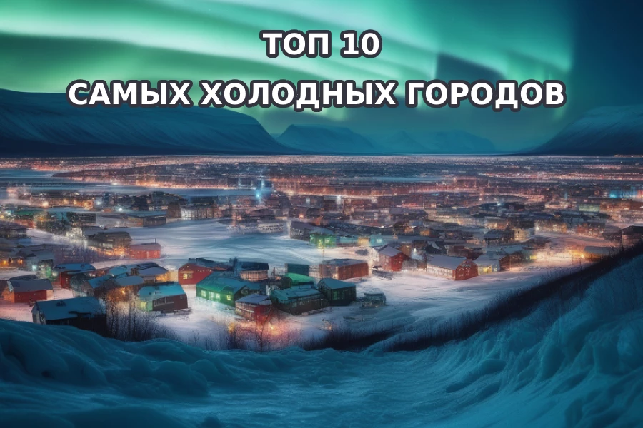 ТОП 10 самых холодных городов мира