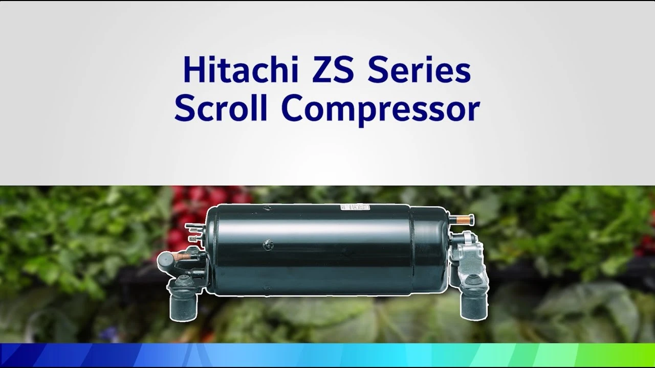 Спиральный компрессор PENN Hitachi серии ZS