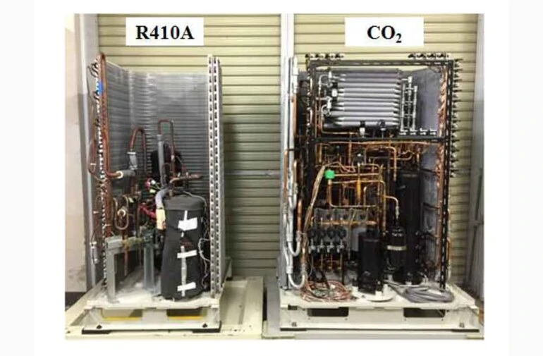 система VRF на диоксиде углерода (CO2)