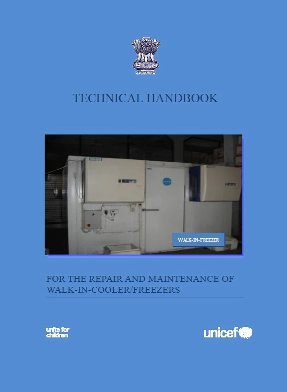Technical handbook for the repair and maintenance of walk-in-cooler/freezers