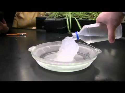 Эксперименты с переохлажденной водой